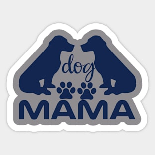 Dog Mama Essentials Tee - Wear Your Love with Style Sticker